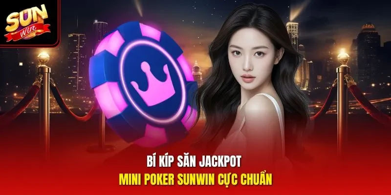 Bí kíp săn Jackpot Mini Poker Sunwin cực chuẩn