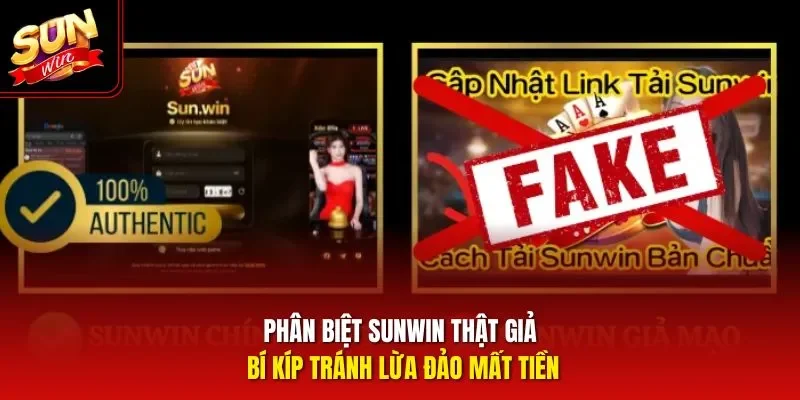 phân biệt sunwin thật giả